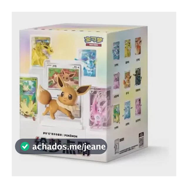 Pokémon Tcg: Blind Box Eevee & Evoluções Dream Brush Série 3 Blind Box Eevee & Evoluções  Dream Brush S3 Português