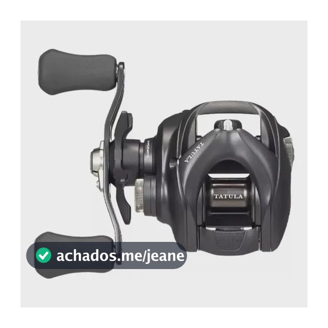 Carretilha Daiwa Tatula Tw 100 Xh ( 2024) Cor Preto Lado Da Preto Direito