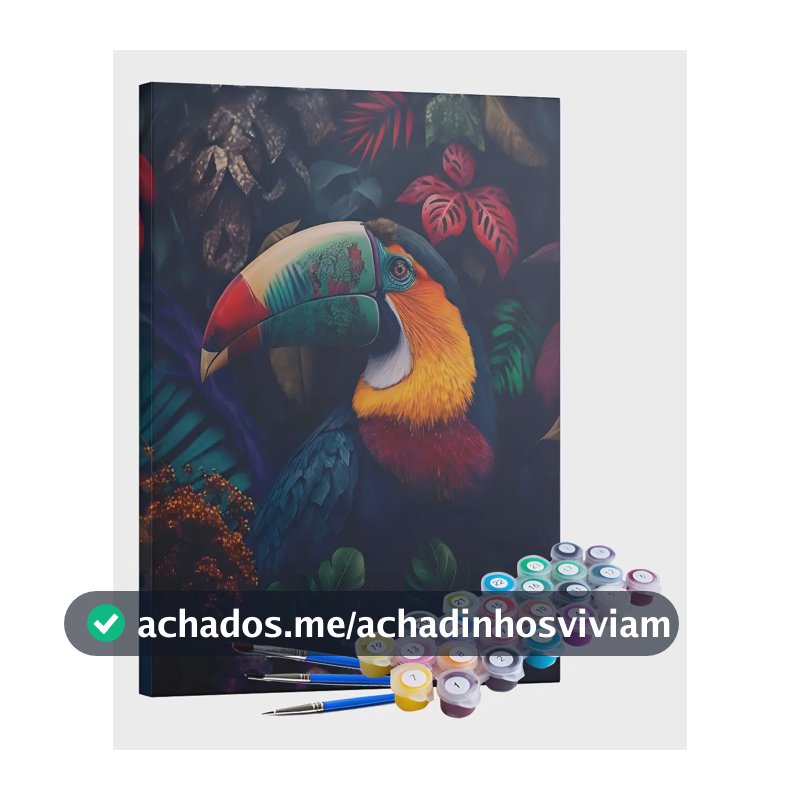 Kit Pintura Terapêutica - Tucano Selvagem