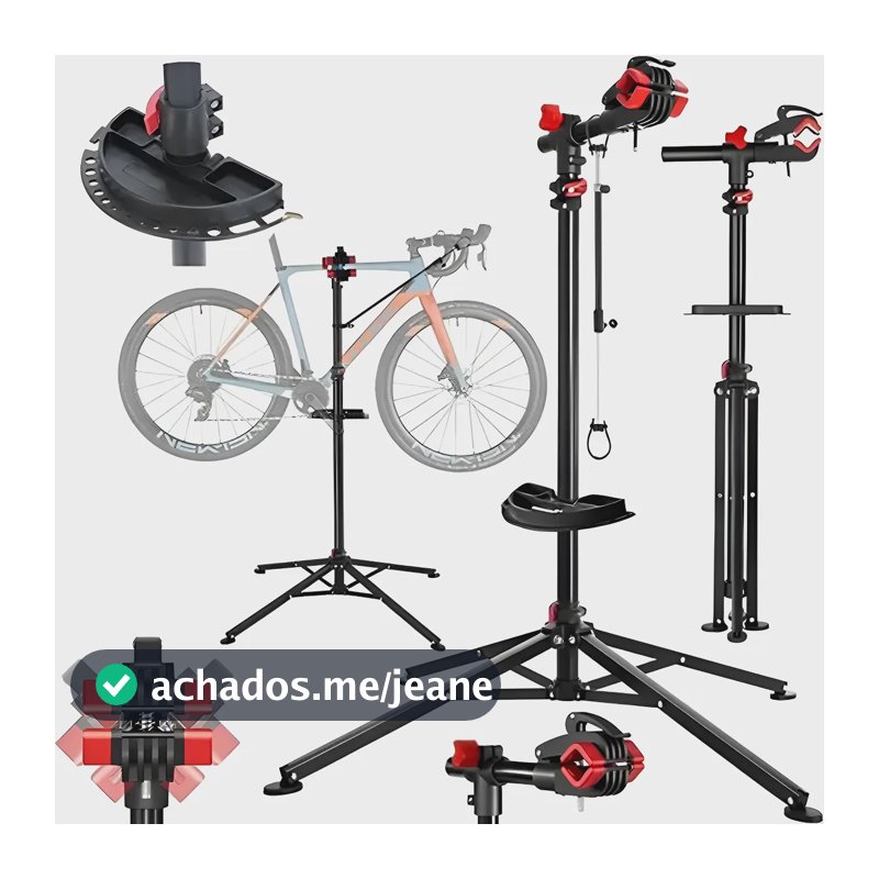 Suporte De Reparo Ajustável Para Bicicletas Portáteis