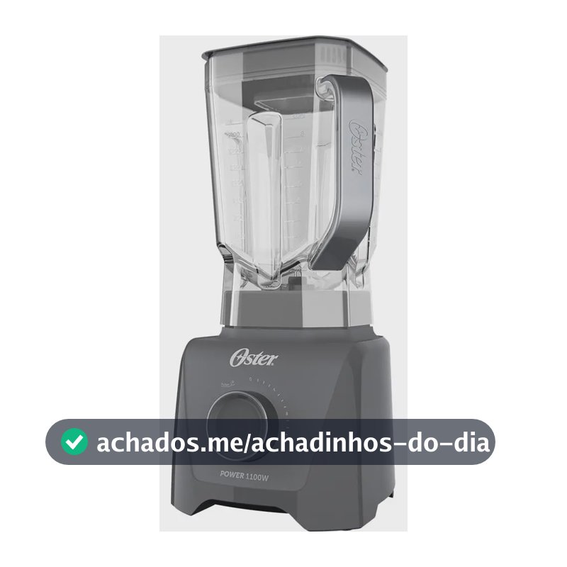 Liquidificador Oliq606 1100 Full 3,2l Cinza Oster