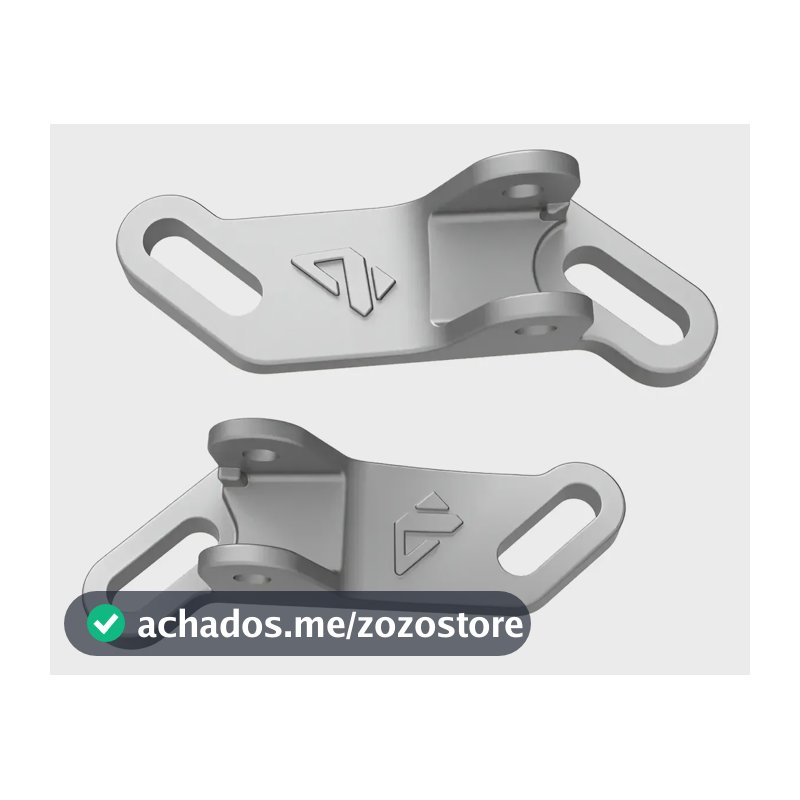 Suporte Pedaleira Crf 250f Com Regulagem Elevado Inox Anker
