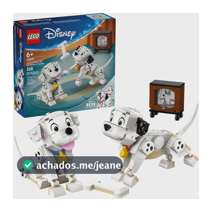 Filhotes de dálmata Lego Disney 101 43271 - 268 peças 268 Lucky
