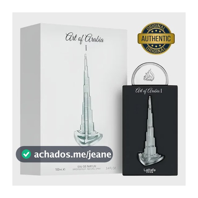 Perfume Arabe Lattafa Pride Art Of Arabia I Edp 100ml Edp