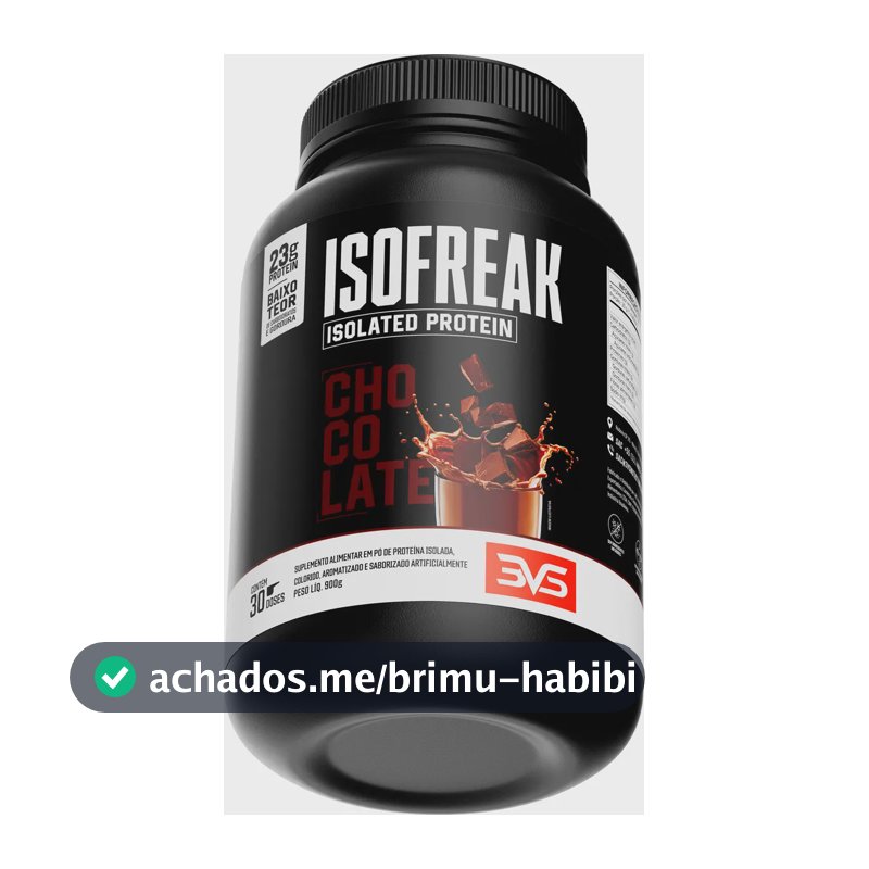 Whey Isolado Isofreak 900g Sabor: Chocolate - Fórmula Avançada Com 23g De Proteína Por Dose