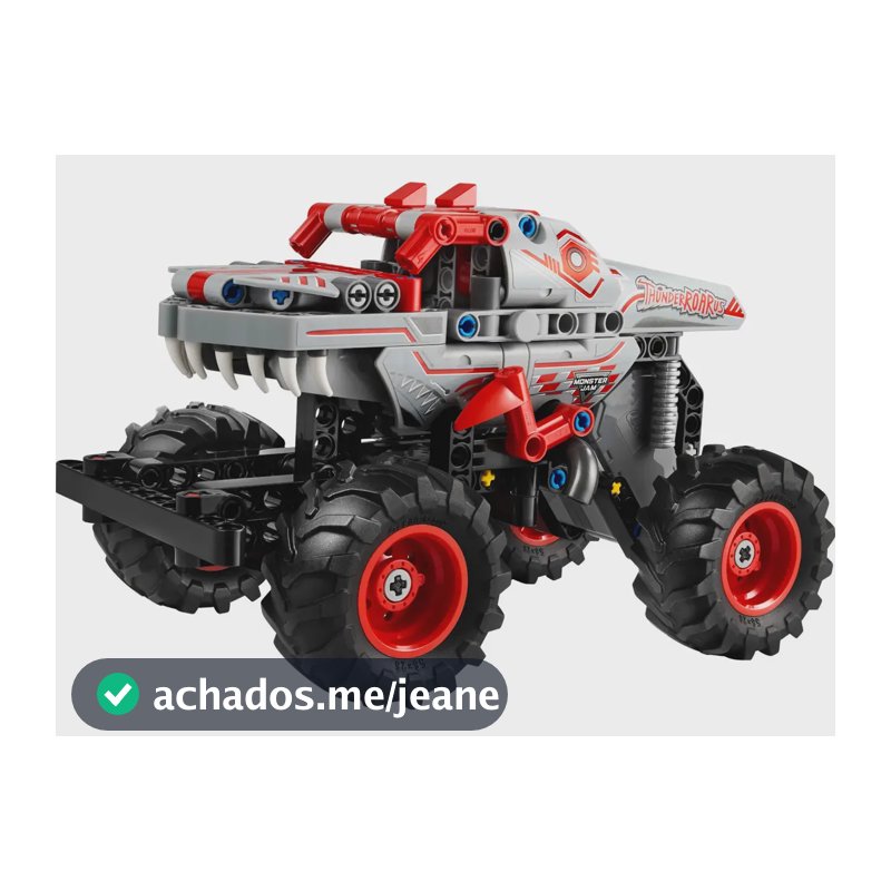 Conjunto Technic Monster Jam Thunderroarus Pull-back Lego