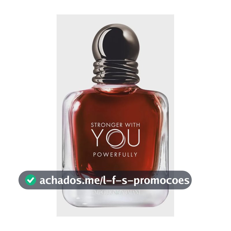 Perfume Giorgio Armani Stronger With You Powerfully Masculino Eau De Parfum 50 Ml