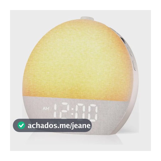 Dari Despertador Com Luz Noturna Ruído Branco Para Dormir /. 40915617