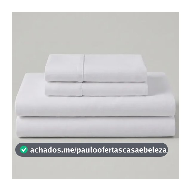 Jogo de Lençol Microfibra 4 Peças 400 Fios Solteiro - Mercado Livre Basics