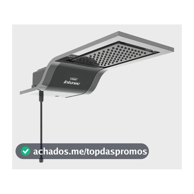 Ducha Eletrônica Intense Fame 5400w Preta E Inox Cor Preto Potência