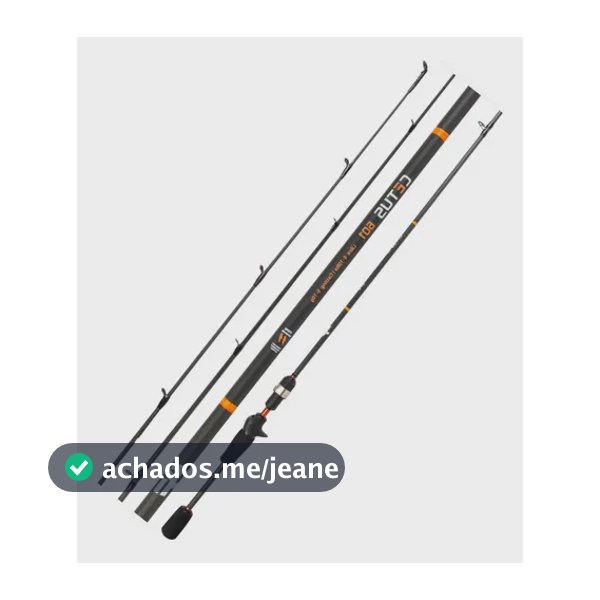 Vara Carretilha New Cetus Albatroz 1,83m 10lb - Inteiriça