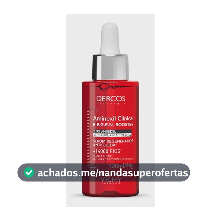 Vichy Dercos Sérum Capilar Antiqueda com Aminexil 1,5% REGEN 100ML