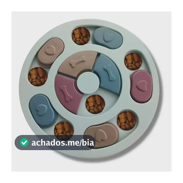Brinquedo Comedouro Lento Interativo Puzzle P/ Cachorro Pet