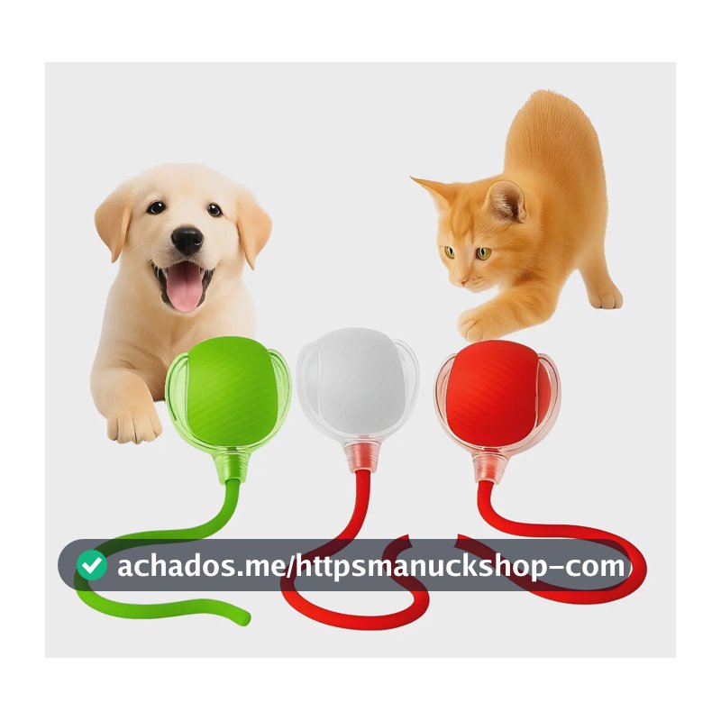 Bola Elétrica Interativa Brinquedo Inteligente Gato Cachorro Sortidos