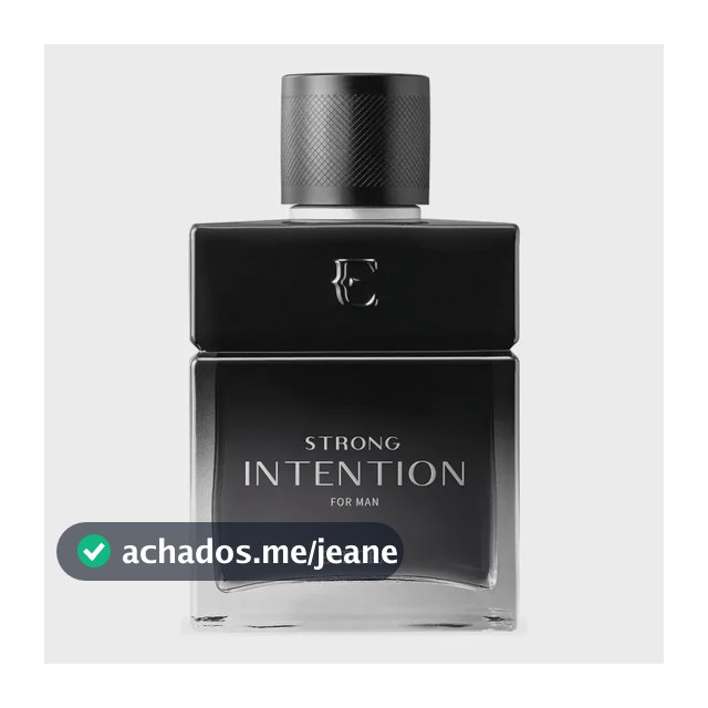 Strong Intention Eudora Desodorante Colônia Perfume Masculino Original 100ml