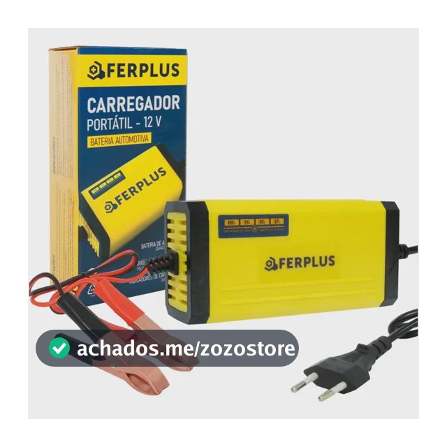 Carregador 12v 24w Bivolt 2a Moto Carro Inteligente