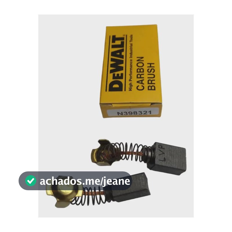 Par Escovas Carvão Dewalt Politriz Angular Dwp849x Original