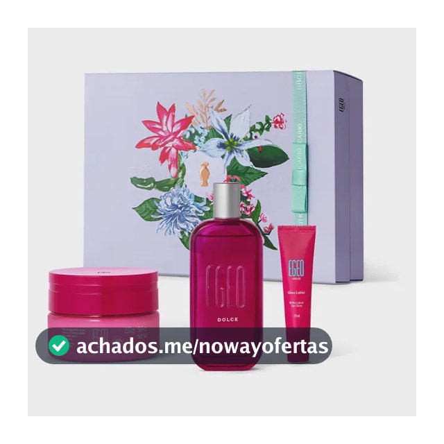 O Boticário Egeo Dolce Kit Presente (3 Itens)