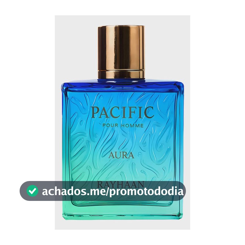 Perfume Rayhaan Pacific Aura Eau De Parfum 100ml Para Homens
