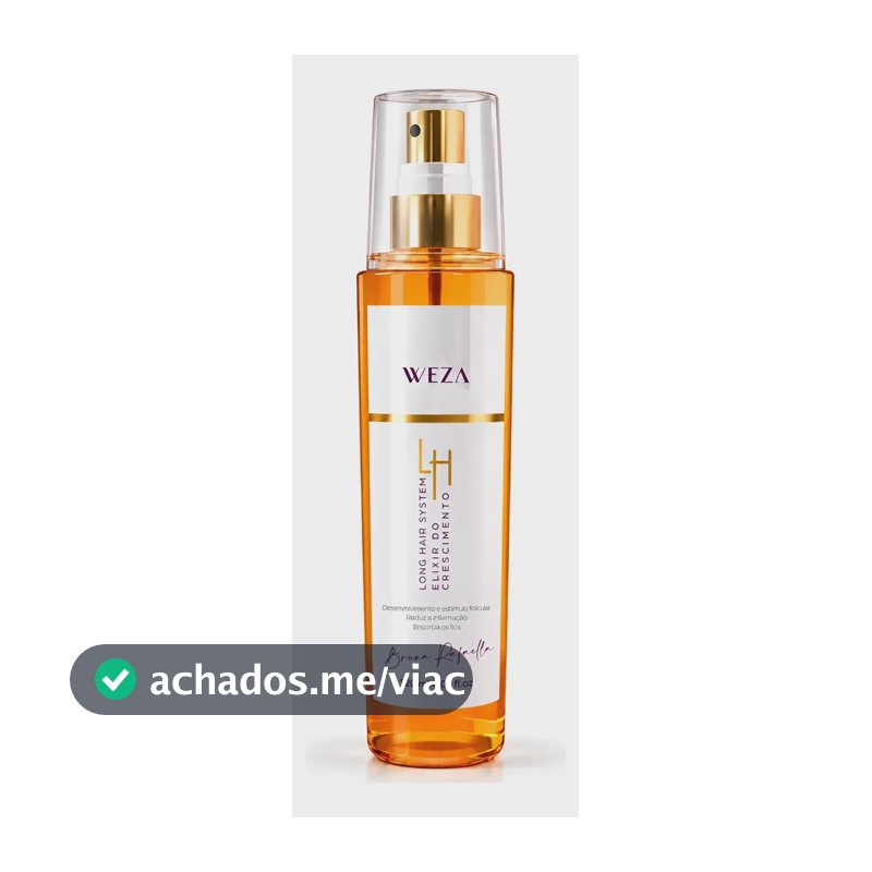 Tônico Capilar Antiqueda Elixir Do Crescimento Wezacosmetics