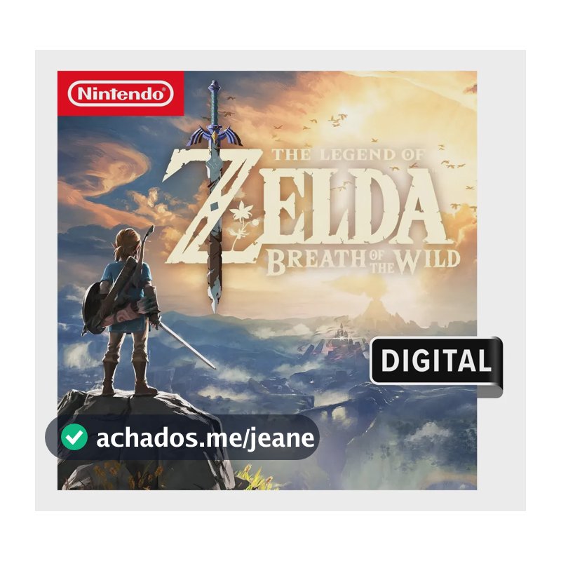 The Legend of Zelda: Breath of the Wild Nintendo Switch (Digital)