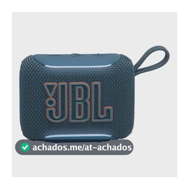 Caixa de som portátil com Bluetooth JBL GO5 - Azul