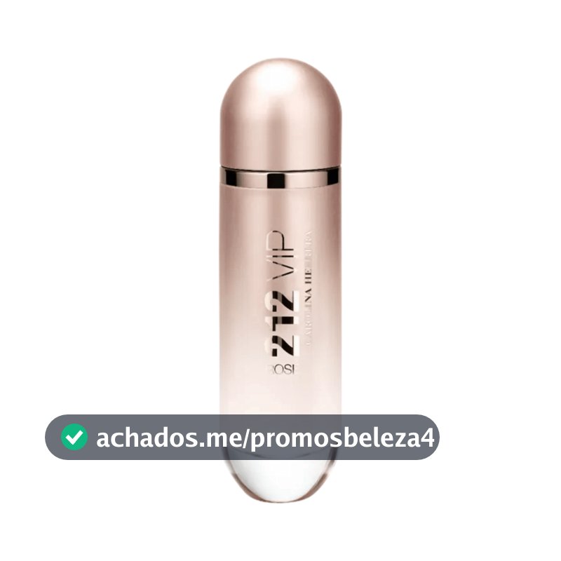 Perfume 212 VIP Rosé Carolina Herrera Eau de Parfum 125ml feminino