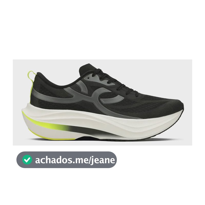 Tênis De Corrida Olympikus Corre Turbo Unissex Preto Mesh 41 Br