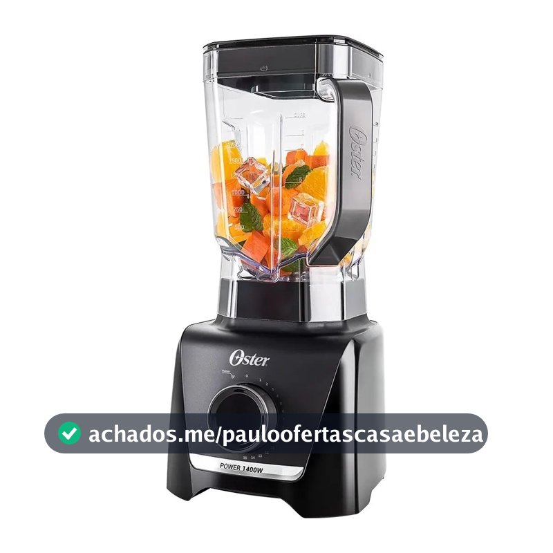 Liquidificador Oster Full 3,2L 220V 1400W Preto OLIQ610