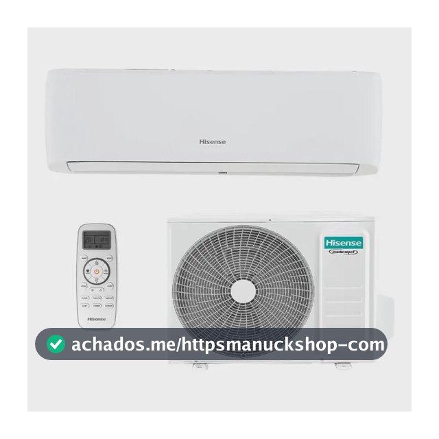 Ar Condicionado HW Inverter Hisense Eco Plus 9.000 Btus Frio R-32