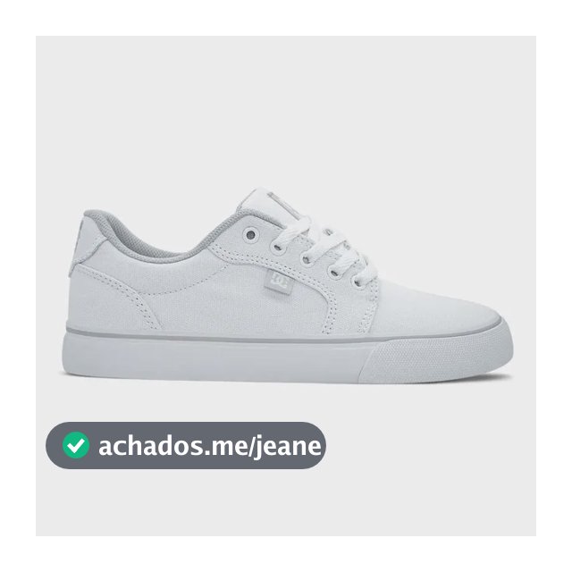 Tênis Dc Shoes Anvil La Tx Ice Unissex | Branco