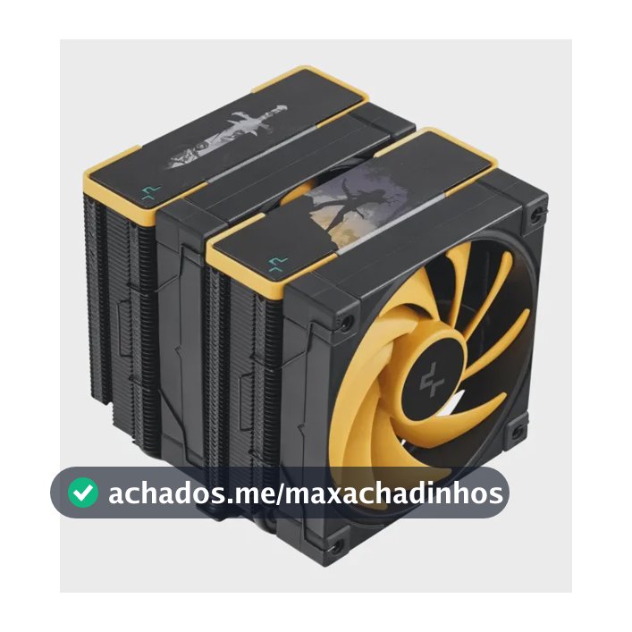 Air Cooler Deepcool Ak620 Zero Dark Zoria 6 Heatpipes Preto