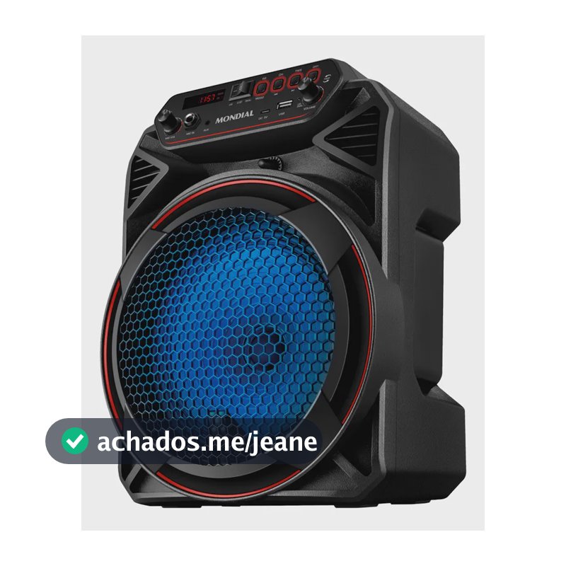 Caixa Amplificada Cm-150 Bivolt Preto Mondial