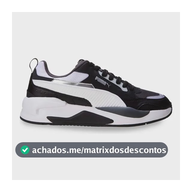 Tênis Masculino X-ray 2 Square Puma Puma Black-dark Shadow-puma White Liso 39