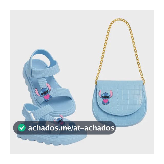 Kit Sandália Infantil + Bolsinha - Confortável, Leve E Linda