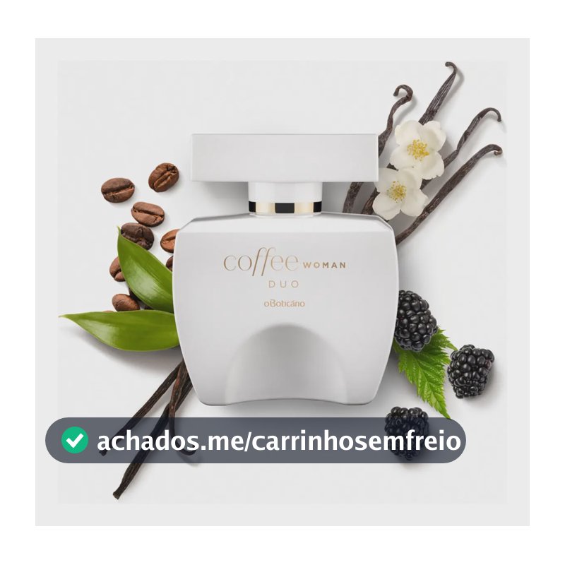Boticário Coffee Woman Duo Deo Colônia 100ml
