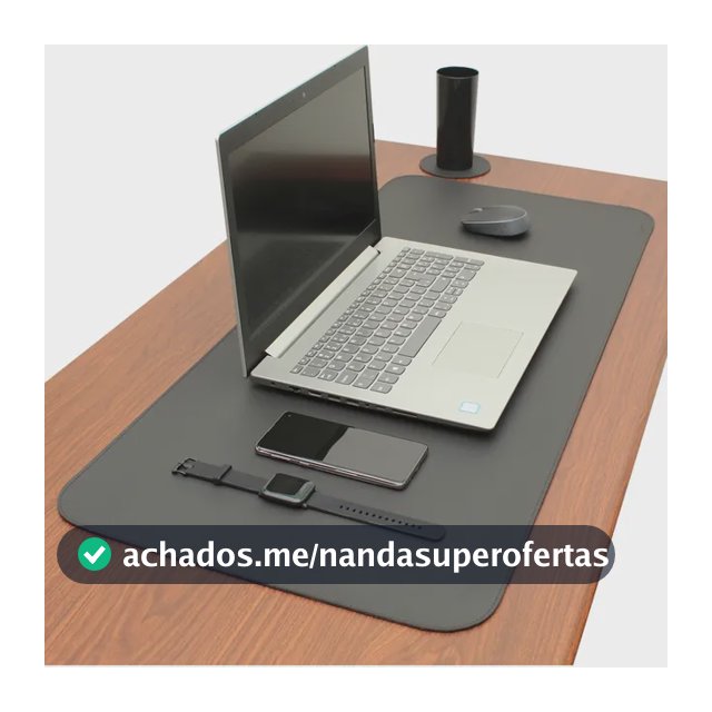 Desk Pad Mouse Pad 90x45 Feroz Wf  Couro Sintético E Brinde