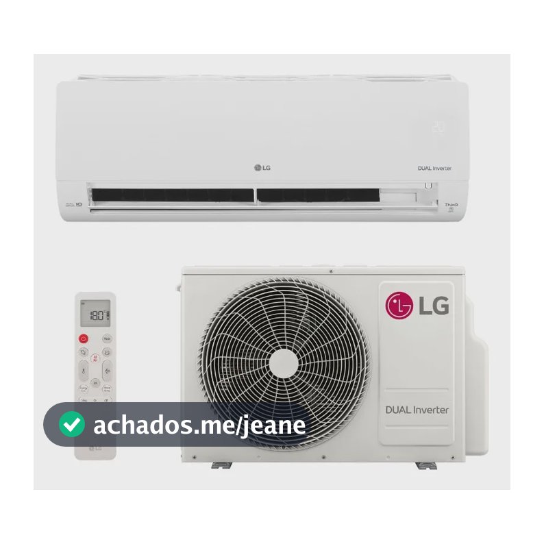 Ar Condicionado LG Dual Voice 9000 Btus Frio 127v Monofásico Branco 110v