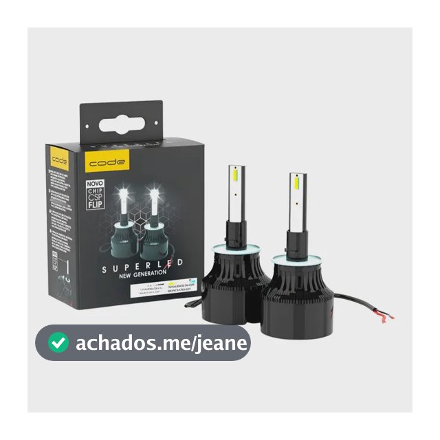 Kit Super Led Tech One 12v 24v H1 H3 H4 H7 H8 H9 H11 Hb3 Hb4