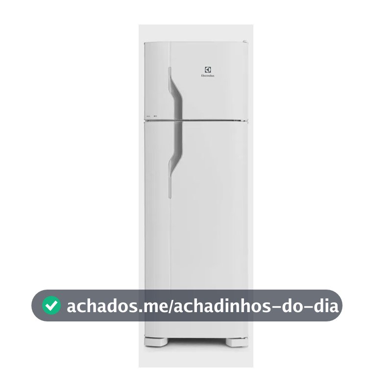 Geladeira Electrolux DC35A Cycle Defrost 260L Super Freezer Duplex Branca