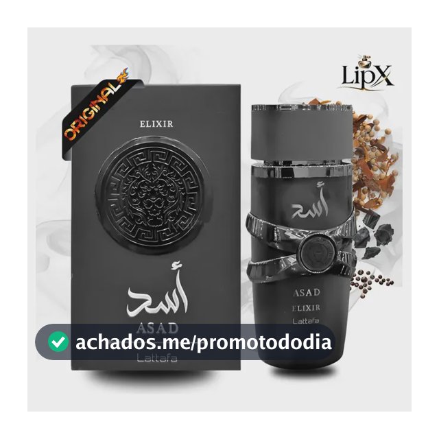 Perfume Asad Elixir 100ml Eau De Parfum Original Edp Lançamento 2026