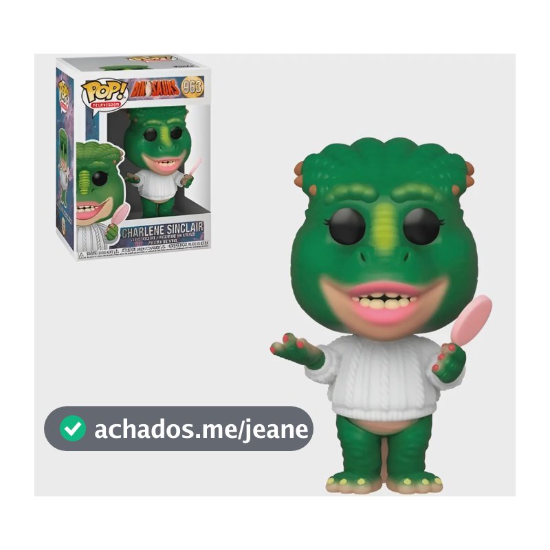 Boneco Funko Pop Tv Charlene Sinclair 963 Familia Dinossauro
