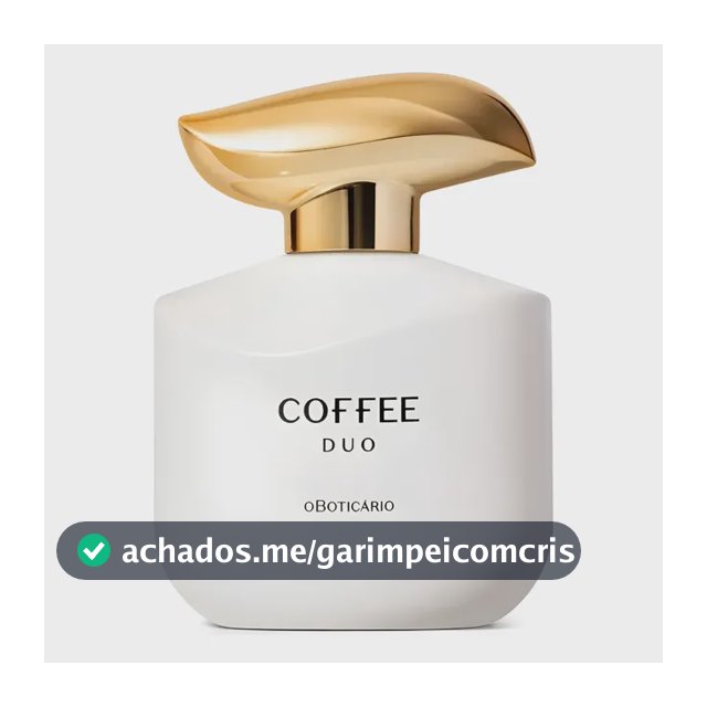 Coffee Woman Duo Desodorante Colônia O Boticário 100ml