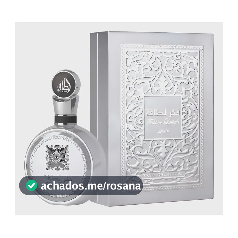 Perfume Lattafa Fakhar Platin 100ml Eau De Parfum