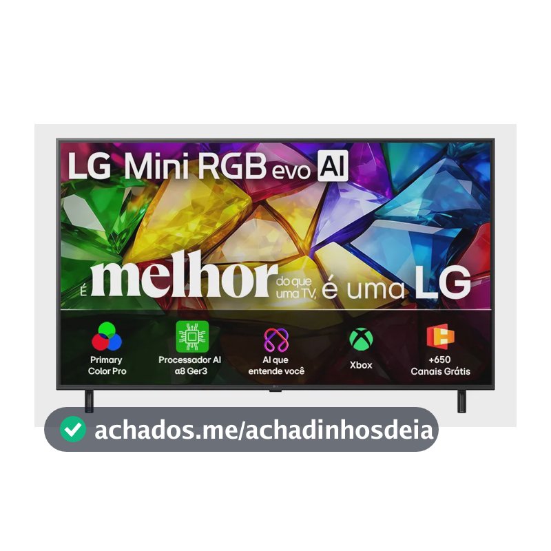 Smart Tv 4k 55  LG Mini Rgb Evo Ai Mrgb85 2026