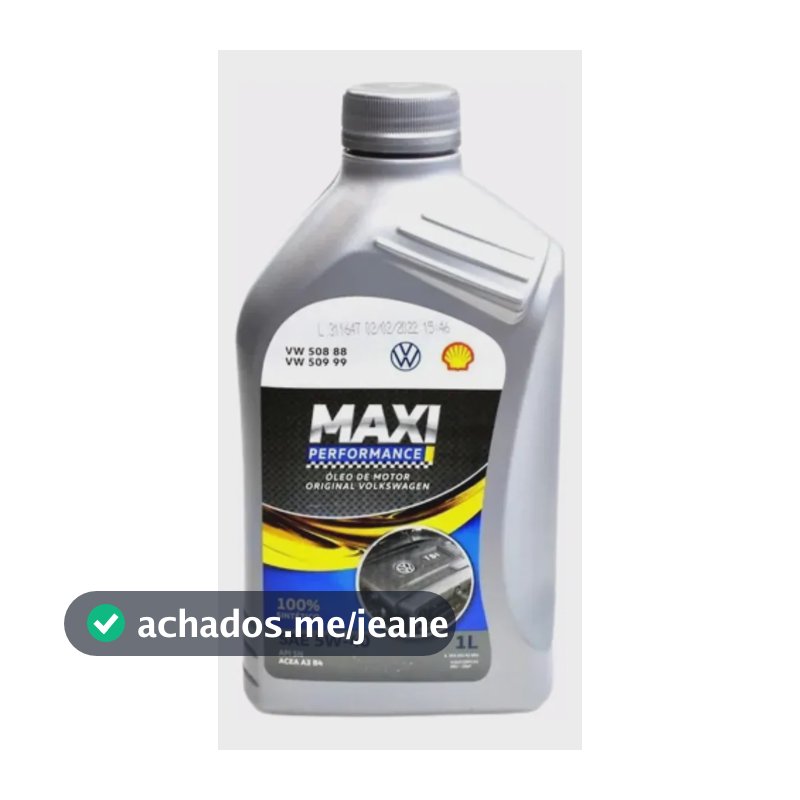 Óleo Motor Volkswagen 5w40 508 88 509 99 100%sintético