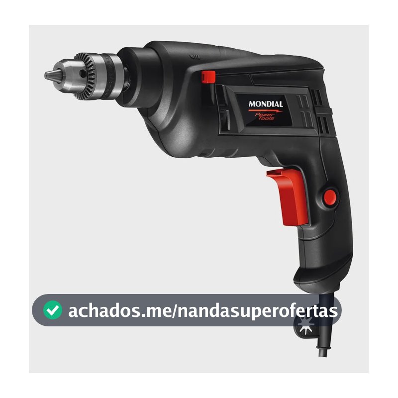 Furadeira De Impacto Fi-09 Mondial Preto 550w