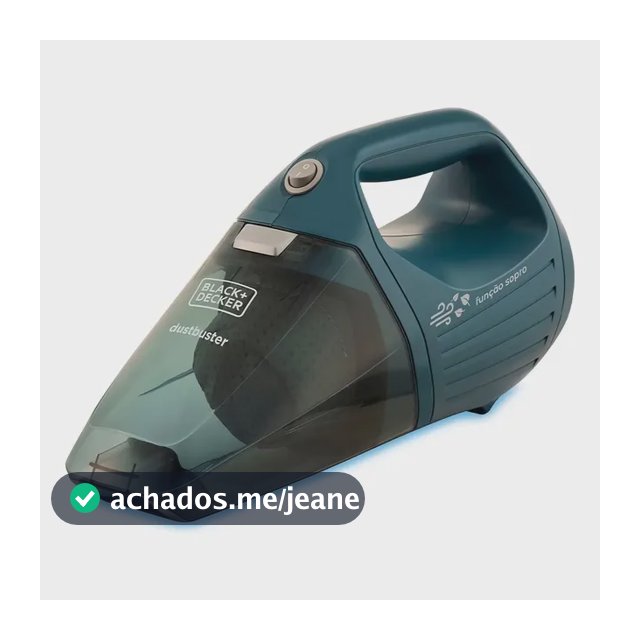 Aspirador de Pó Portátil Black+Decker 1200W APS1200PET