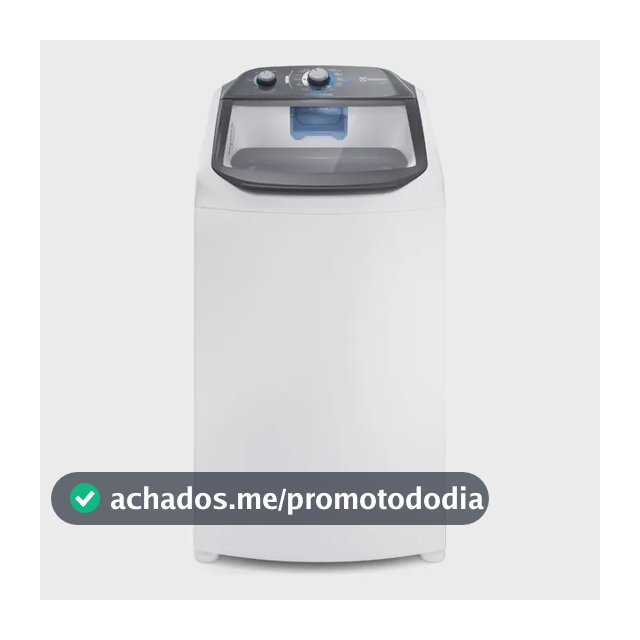 Máquina de Lavar Electrolux 13kg Cesto Inox LDA13 Branco