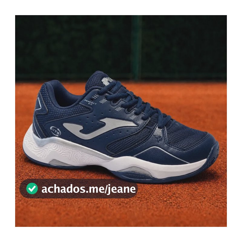 Tênis Joma Master 1000 Para Jogar Tênis De Saibro Azul-branco Liso 41 Br